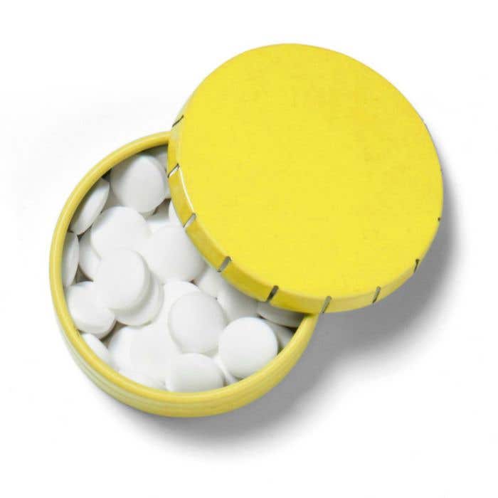 Boîte de menthes Promo | 12 g | Sans sucre | Rechargeable