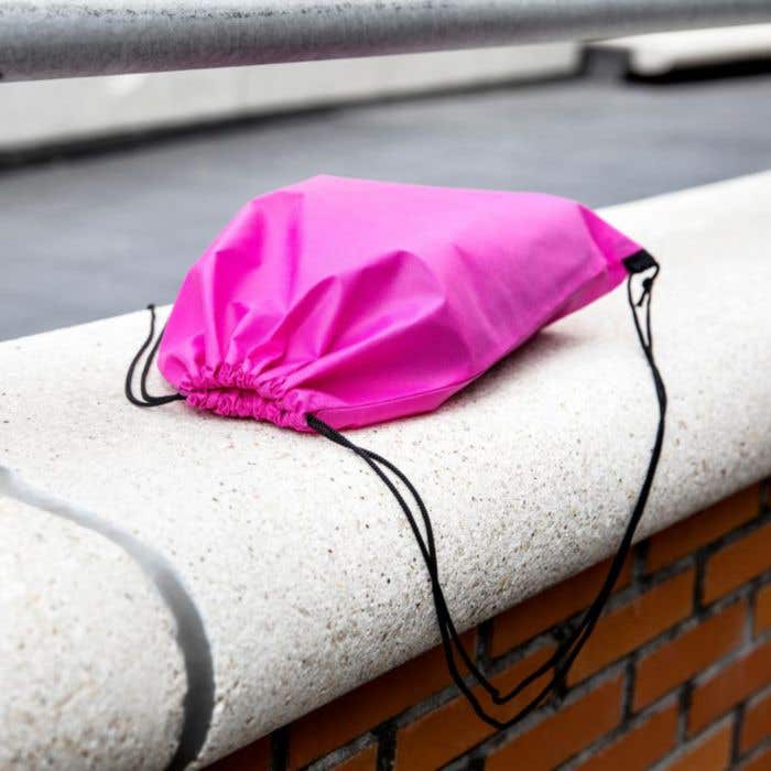Sac à dos Spiro | 1,2 L | Non-tissé | Cordon de serrage | Cordons noirs