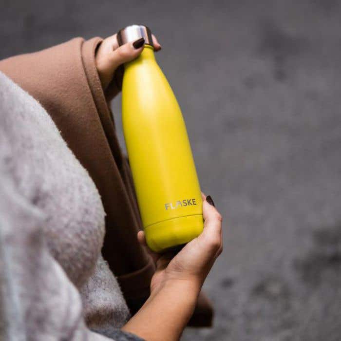 Gourde isotherme à double paroi Flaske Original Mono 500ml