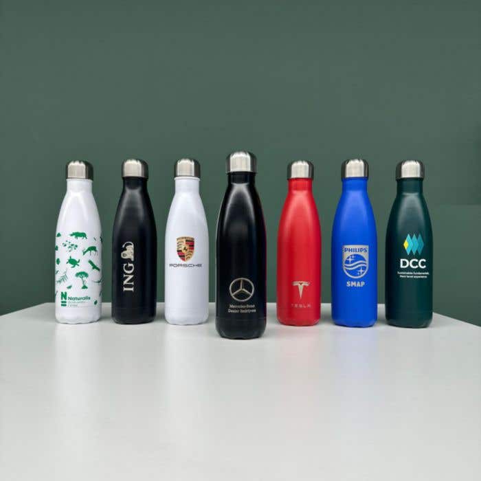 Gourde isotherme à double paroi Flaske Original Mono 500ml