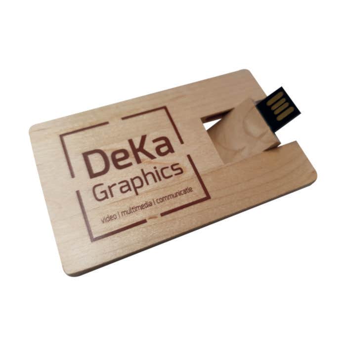 Carte USB Drive-Wood