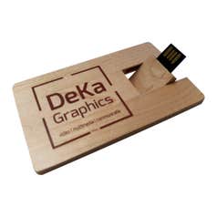 Carte USB Drive-Wood Carte USB Drive-Wood
