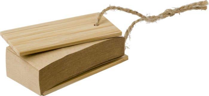 Bloc-notes Kingston | 80 pages | Bambou | Uni