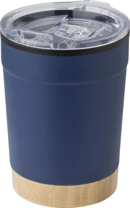 Mug de voyage Sophia | 300 ml | Inox | Double paroi | Bambou