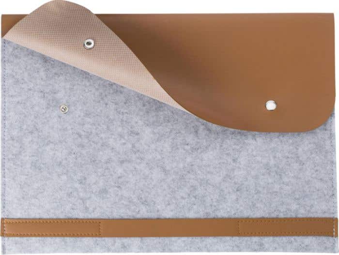 Housse pour ordinateur portable Jonathan | 14 pouces | Recyclée | Boutons-pression