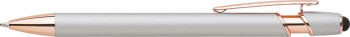 Stylo stylet Ruby Gold | Aluminium | Détails or rose