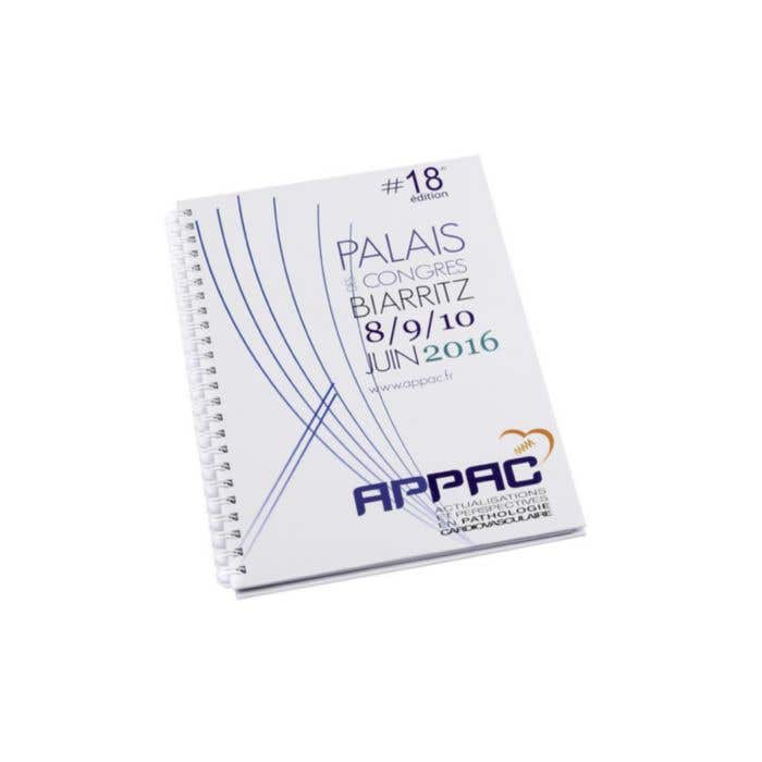 Carnet Hardcover Wire-O A5 100 sheets