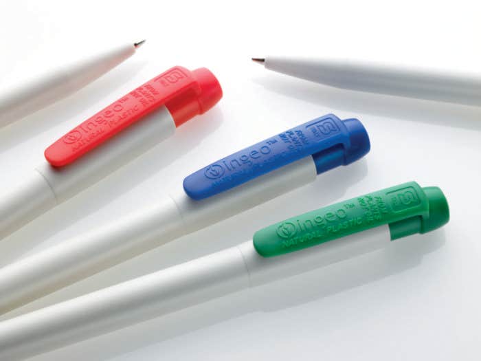 Stylo Ingeo Blanc