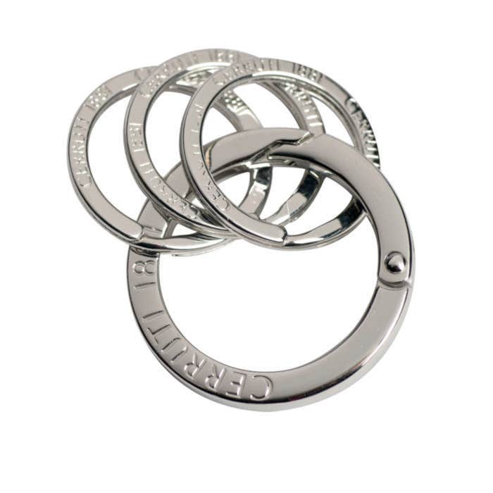 Porte-cl&eacute;s Zoom Silver