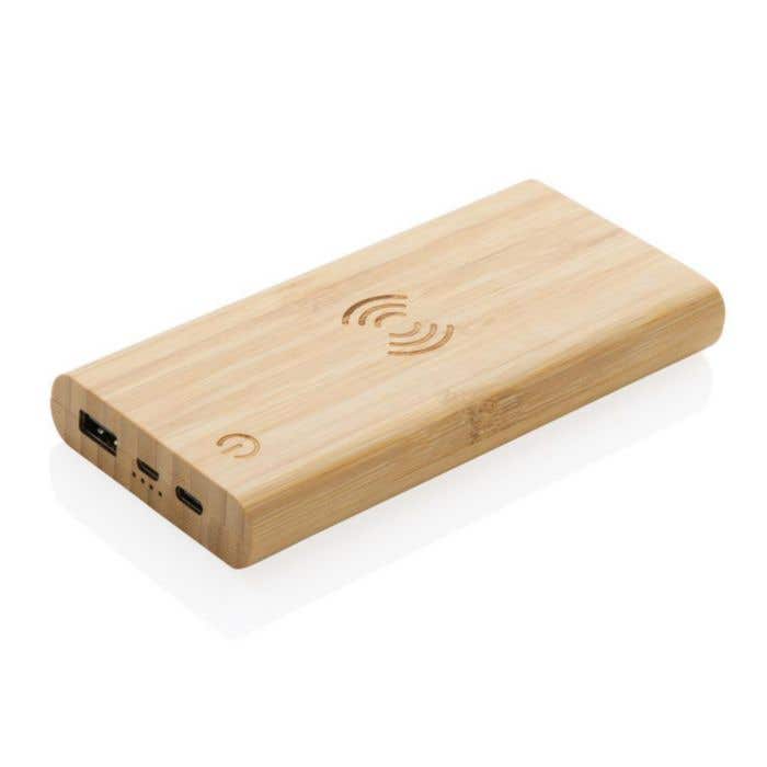 Batterie externe sans fil Bamboo 8000 mAh
