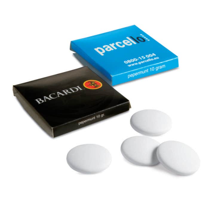 Boîte menthes Recto