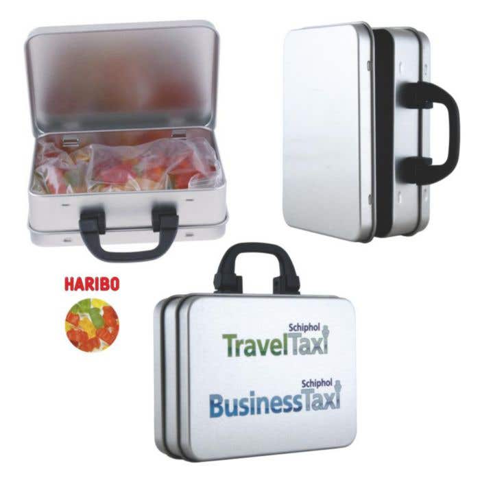 Boîte bonbons Haribo Suitcase Bear