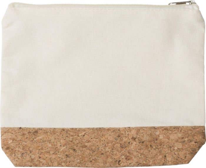 Trousse de toilette Teagan | 500 ml | Coton | Détail en liège