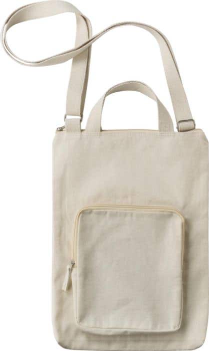 Sacoche pour ordinateur portable Iker | 1,7 L | Compartiment portable 15" | Coton | 340 g/m²