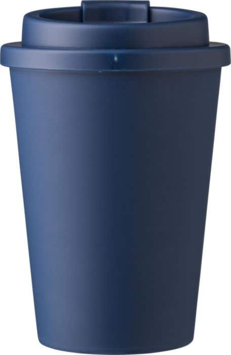 Mug de voyage Gabriela | 350 ml | Couvercle à clip | Monochrome