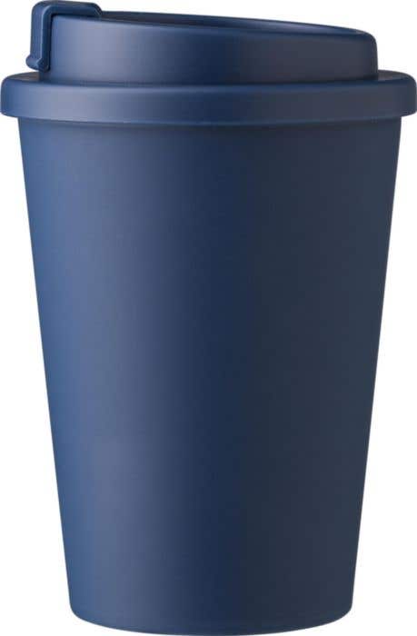 Mug de voyage Gabriela | 350 ml | Couvercle à clip | Monochrome