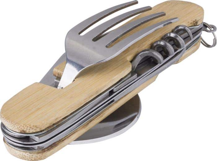 Set de couverts Ainsley | Bambou | 6 en 1