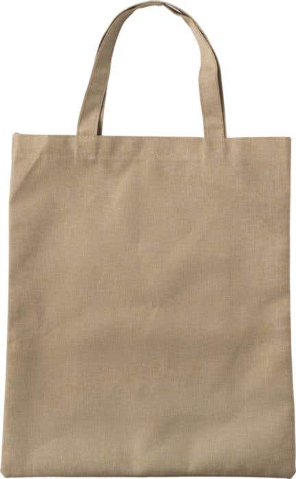 Sac cabas Ophelia | Recyclé | Détail en liège | Poche avant