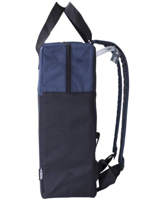 Sac à dos Olive | 6 L | Recyclé | Poche avant | Détail coloré
