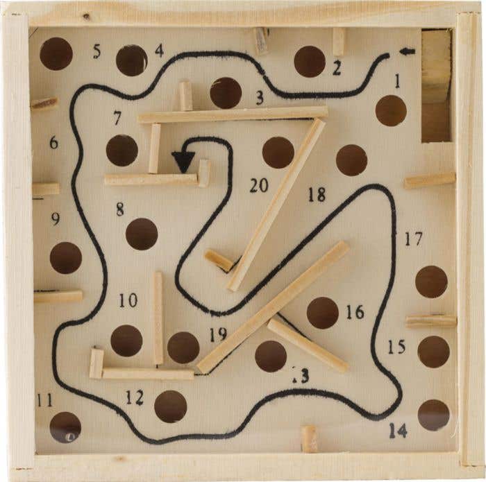 Jeu de patience Joel | Bois | Bille en métal