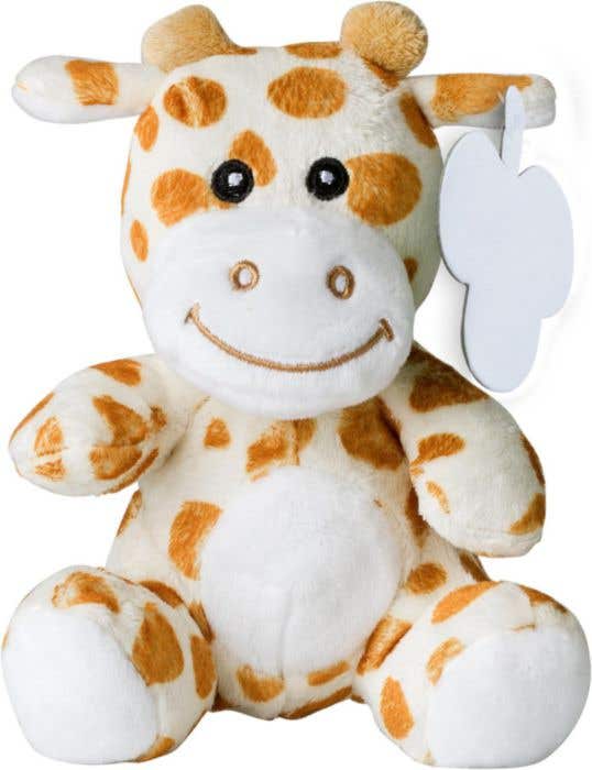 Girafe en peluche Naomi | 13 cm | Yeux brodés