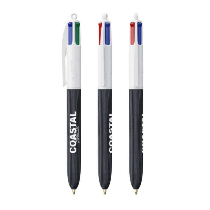 Stylo BIC 4-Colour Wood Style