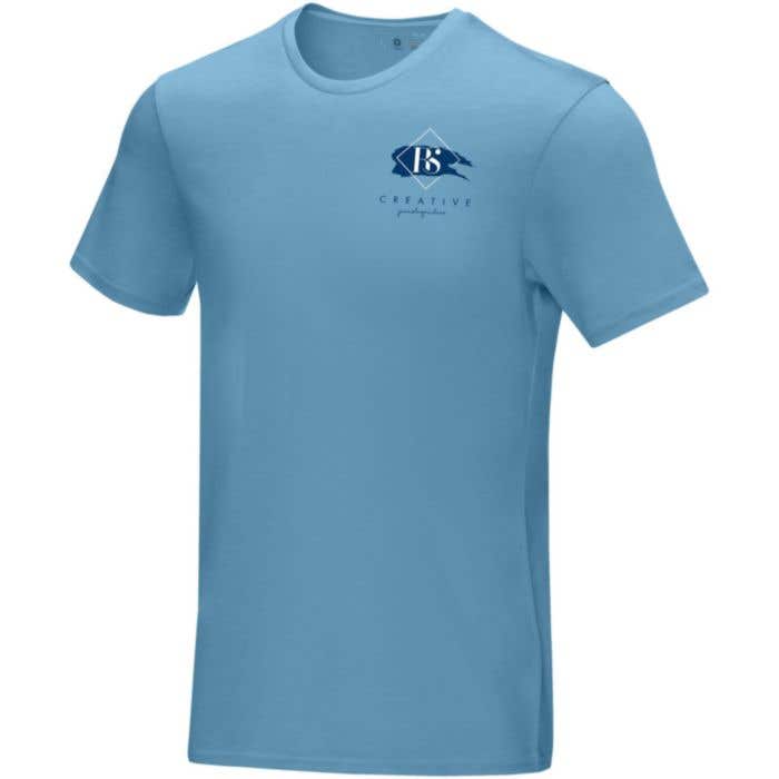 T-shirt Azurite GOTS Bio (hommes)