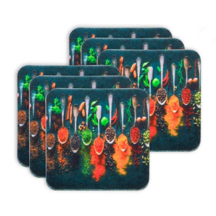 Set de sous-verres Papillon