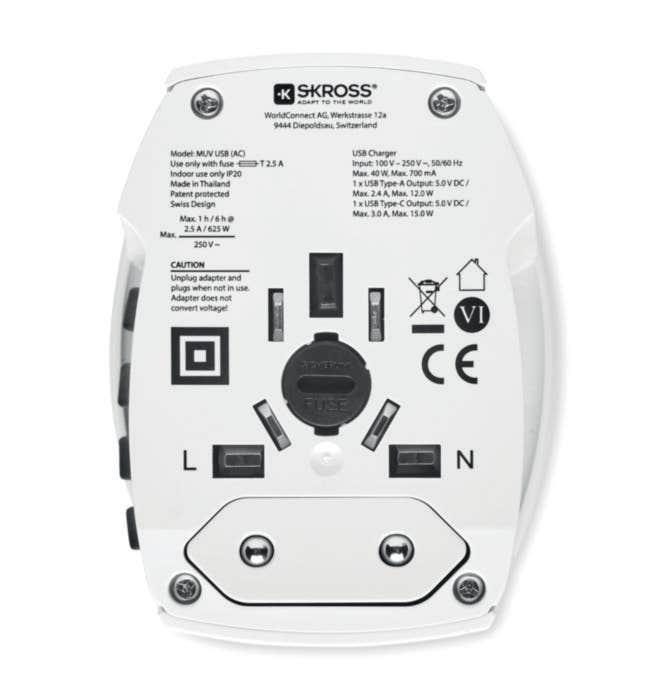 Adaptateur Skross MUV USB A/C