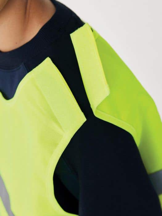 Gilet fluo rPET Enfant 7-12 ans