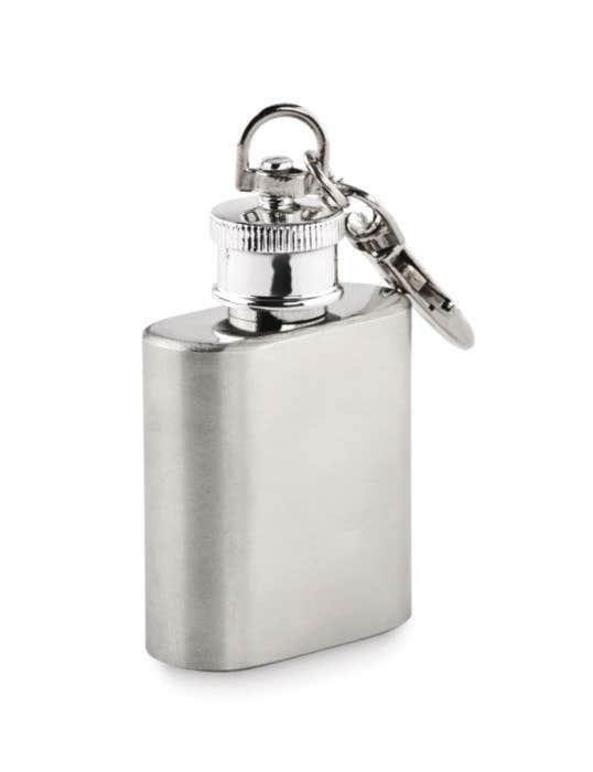 Porte-clés avec mini flasque Hippy