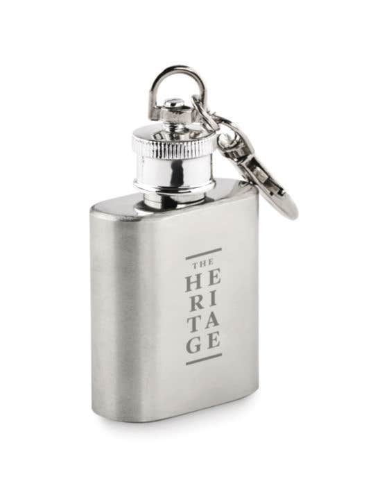 Porte-clés avec mini flasque Hippy