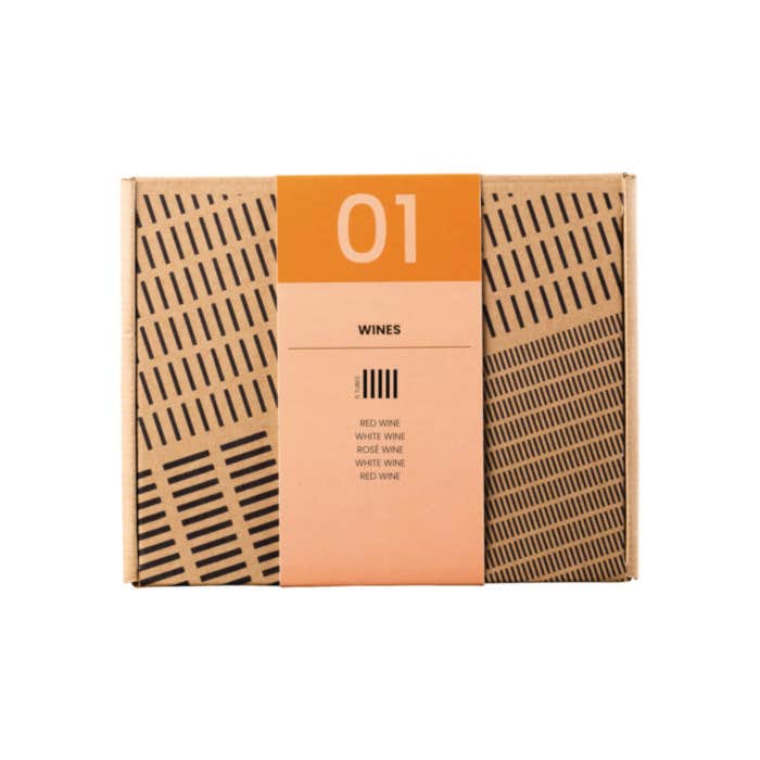 Coffret dégustation de 5 vins - rPET