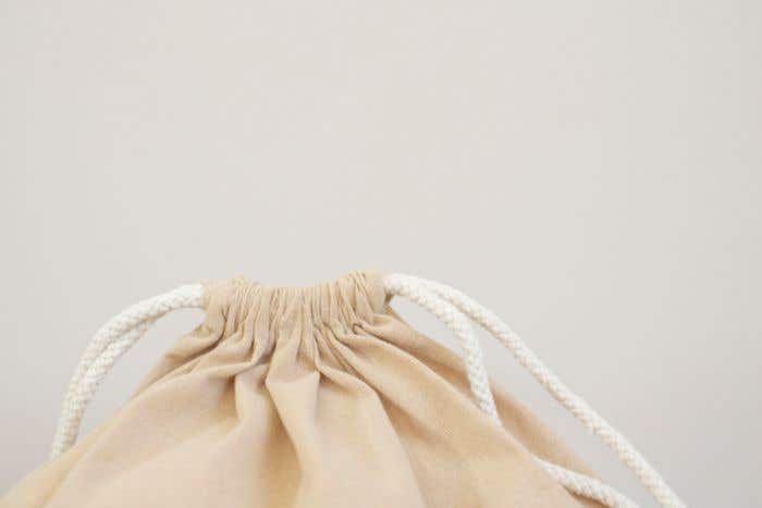 Sac à dos Evadne | 3 L | Coton recyclé | 120 g/m² | Cordon de serrage
