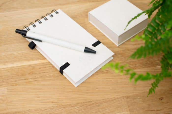 Mini bloc Milky Note Spiral A6