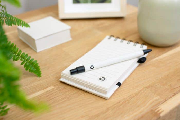 Mini bloc Milky Note Spiral A6