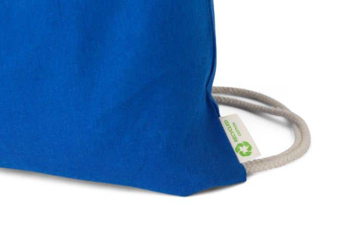 Sac à dos Evadne | 3 L | Coton recyclé | 120 g/m² | Cordon de serrage