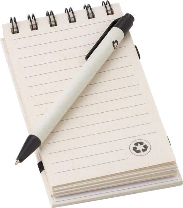 Mini bloc Milky Note Spiral A6