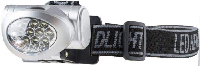Lampe frontale Boks | 8 LED | Bandeau réglable