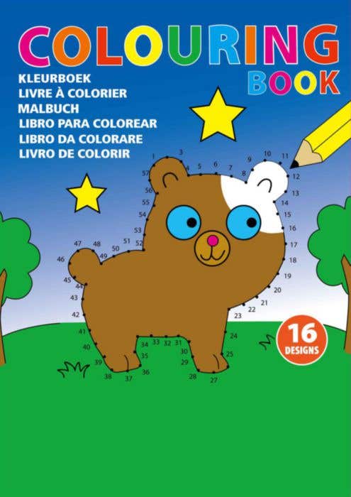 Livre de coloriage Puncto | A5 | 16 pages | Points à relier