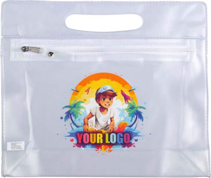 Trousse de toilette Moon | 0,5 L | Transparente | Poignée