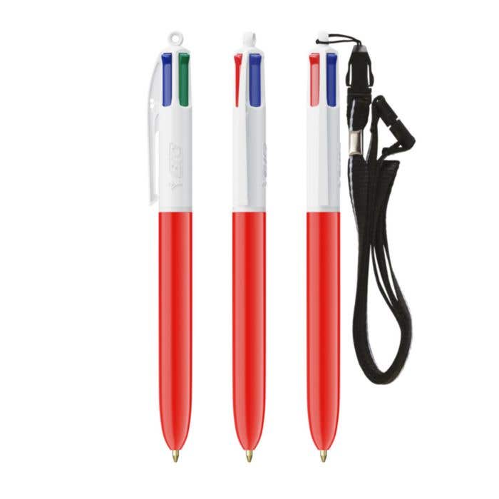 Stylo BIC 4-Colour + Lanyard Digital