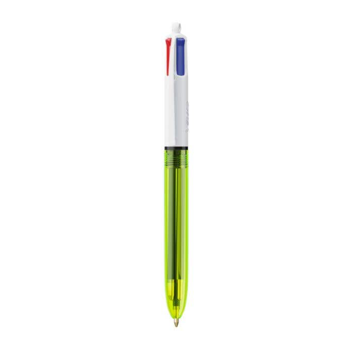Stylo BIC 4-Colour Fluo + Lanyard BritePix