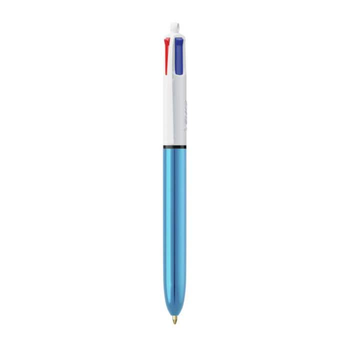 Stylo BIC 4-Colour Shine + Lanyard