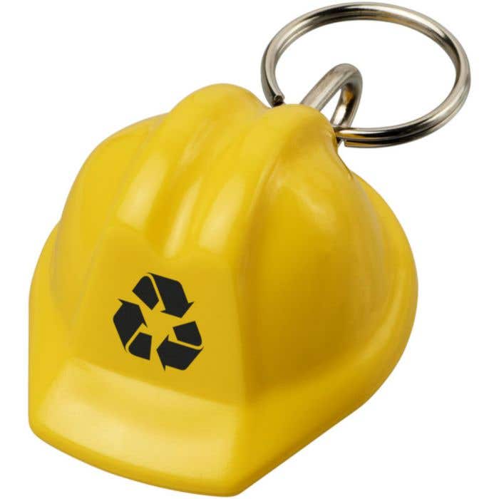 Porte-clés Recyclé Casque de chantier