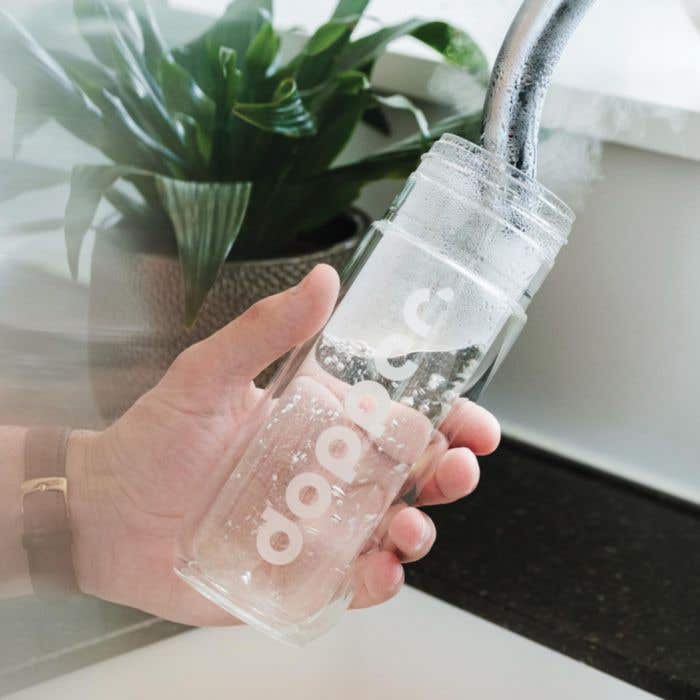 Gourde Dopper Glass Insulated 450 ml