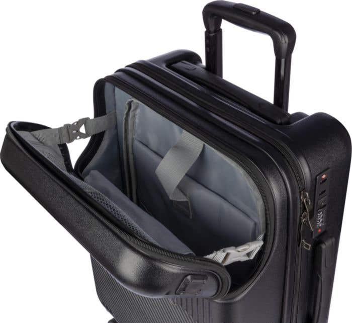 Trolley Ulf | 40x24x54 cm | Compartiment ordinateur | Avec serrure à code