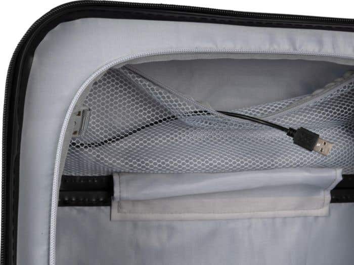 Trolley Ulf | 40x24x54 cm | Compartiment ordinateur | Avec serrure à code