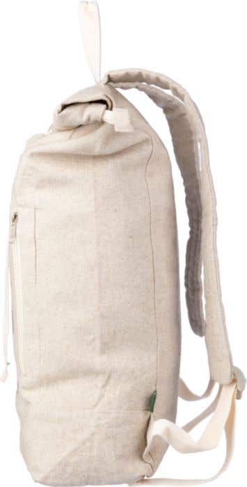 Sac à dos Margarete | 24 L | Chanvre | Roll-top | Boucle de transport