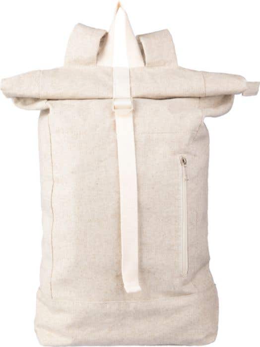 Sac à dos Margarete | 24 L | Chanvre | Roll-top | Boucle de transport